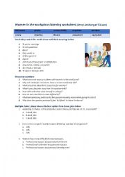 English Worksheet: TED Talk Listening Worksheet