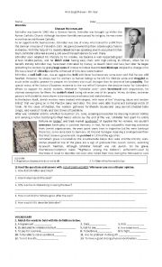 English Worksheet: NEW HEADWAY INTERMEDIATE UNITS 7-8