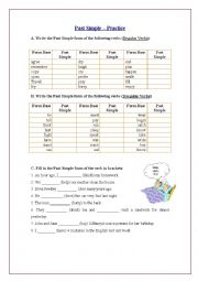 English Worksheet: Past Simple - Review