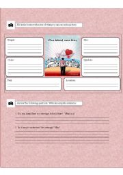 English Worksheet: Visual literacy : Blood donation