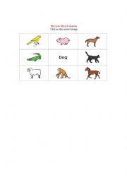 English Worksheet: Which animal?