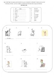 English Worksheet: classroom rules