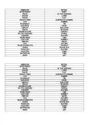 American and British English