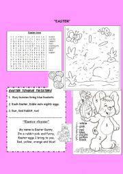 English Worksheet: Easter