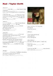 Taylor Swift - Red (Comparative/Similes)