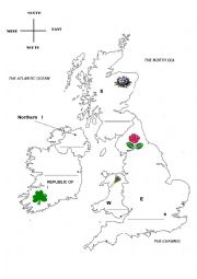 English Worksheet: The British Isles Part 2