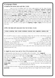 English Worksheet: 2nd form Arts Test