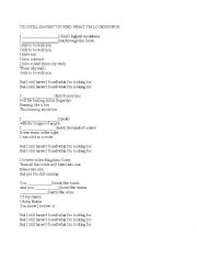 U2 I still haven´t found... present perfect