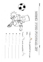 English Worksheet: football