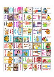 Rewards Stickers kids LOVE- #1