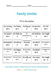 Family similes