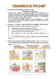 English Worksheet: Cajamarca in the past
