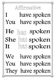 English Worksheet: Present Perfect