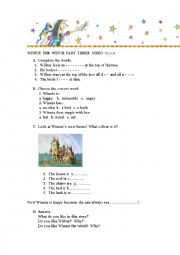 English Worksheet: Winnie the witch  - part three    Video