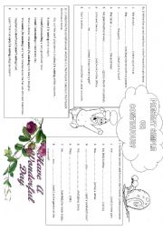 English Worksheet: PRESENT SIMPLE or CONTINUOUS with Spongebobs characters...