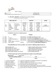 English Worksheet: Discussing aims and goals