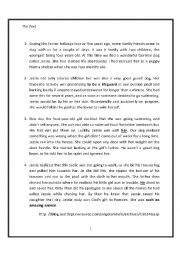 English Worksheet: full-term test n3