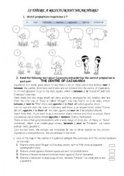 English Worksheet: Is there a restaurant near here?