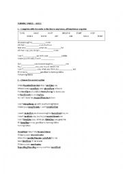 Adele - Turning Tables worksheet 