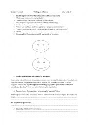 English Worksheet: module 3 lesson 9