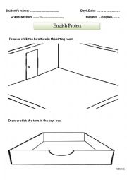 English Worksheet: English project