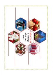 English Worksheet: Christmas is coming