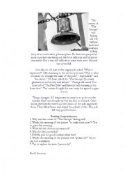 English Worksheet: The Five Bells