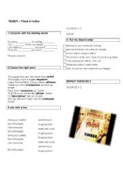 English Worksheet: Timber - Pitbull & Ke$ha