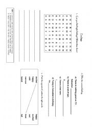 English Worksheet: Feelings