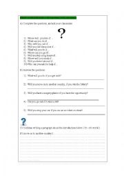 English Worksheet: First Conditional