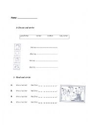 English Worksheet: classroom objects