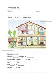 The house Worksheet 