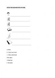 English Worksheet: CLASSROOM RULES