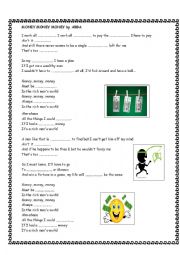 English Worksheet: Song 