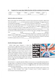 English Worksheet: Multiculturalism