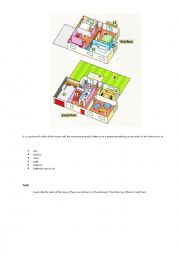 English Worksheet: House and Home