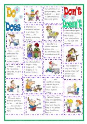 English Worksheet: PRESENT SIMPLE