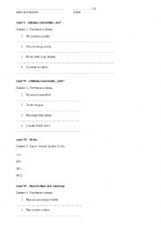 English Worksheet: basic grammar