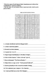English Worksheet: The civil rights