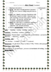 English Worksheet: Alys Friend