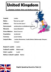 UK English Speaking Countries part 1