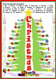 English Worksheet: Christmas