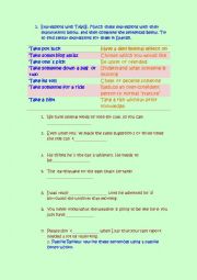 English Worksheet: Practise your English