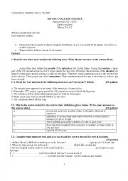 English Worksheet: countable exercise