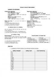 English Worksheet: Comparative/Superlative