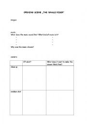 English Worksheet: The Whale Rider