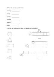 English Worksheet: writing