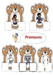 English Worksheet: Pronouns