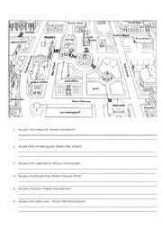 English Worksheet: Directions