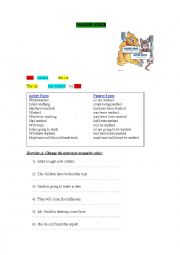 English Worksheet: Active x Passive Voice